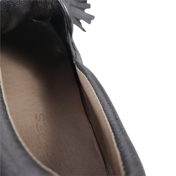 JSlides Aztec Pewter Platform Tassel Sneaker 6M - Picture 10 of 11